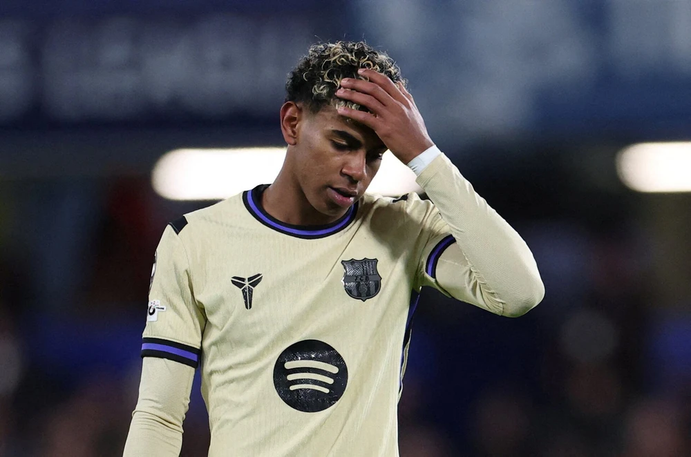 Barca luôn thua trận lớn: Chiếc vương miện bị mất của Yamal - Ảnh 1. Barca luôn thua trận lớn: Chiếc vương miện bị mất của Yamal - Ảnh 1.