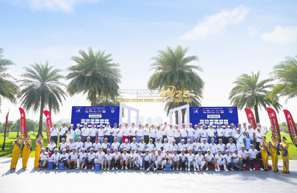 Bùng nổ cảm xúc - Giải Golf Ngành Nhôm – Kính – Cửa Toàn Quốc 2025 chính thức khép lại - Ảnh 2. Bùng nổ cảm xúc - Giải Golf Ngành Nhôm – Kính – Cửa Toàn Quốc 2025 chính thức khép lại - Ảnh 2.
