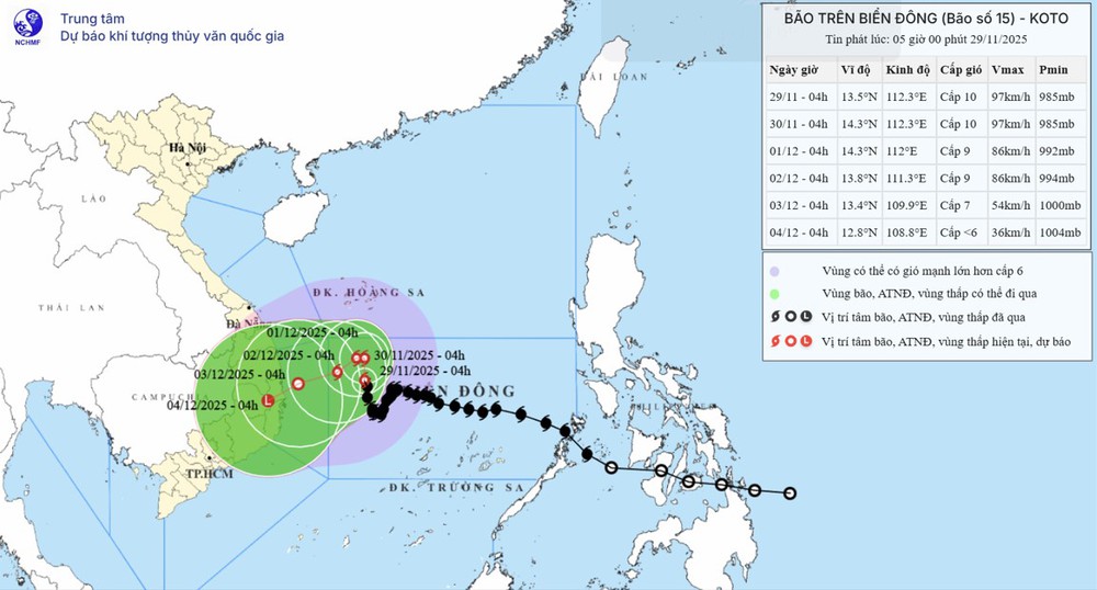 Áp thấp nhiệt đới ít khả năng ảnh hưởng trực tiếp đến đất liền Nam Bộ - Ảnh 1.