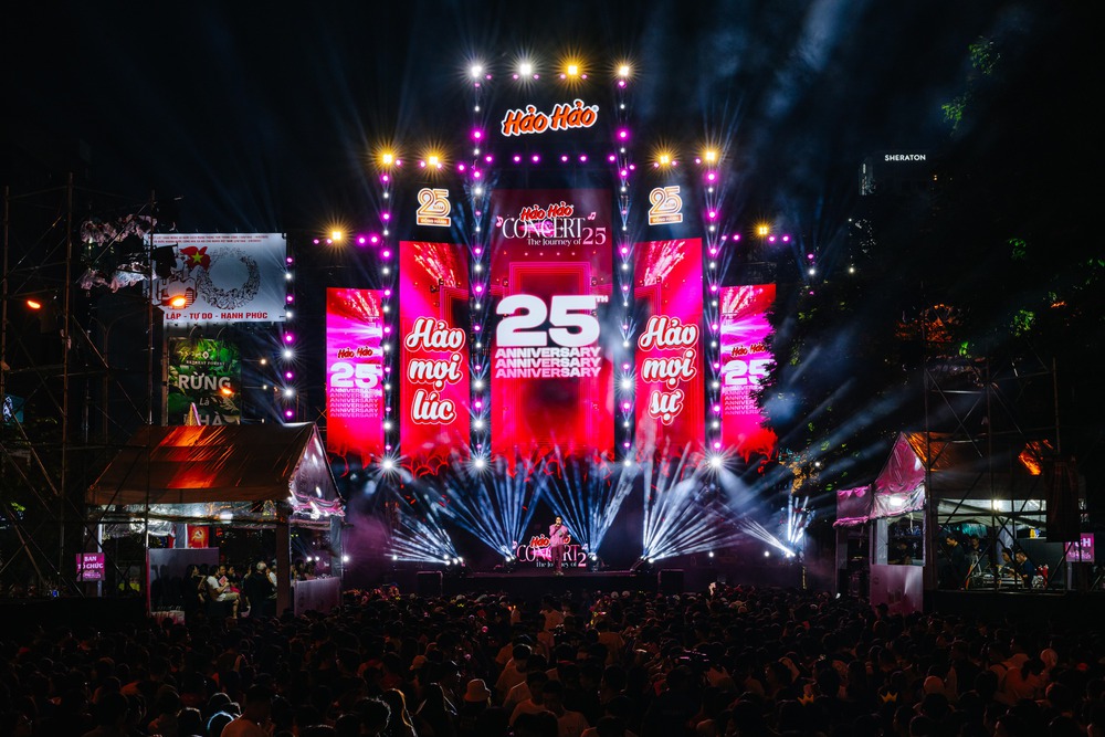 Hảo Hảo Concert: Đại tiệc âm nhạc đánh dấu hành trình 25 năm gắn bó với người Việt - Ảnh 1. Hảo Hảo Concert: Đại tiệc âm nhạc đánh dấu hành trình 25 năm gắn bó với người Việt - Ảnh 1.