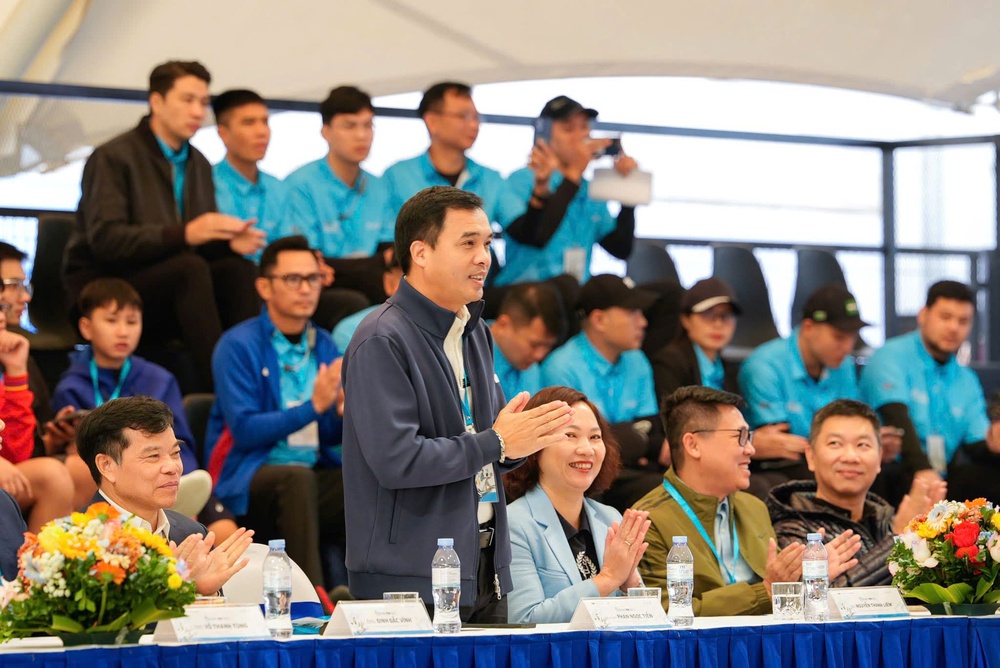 Khai mạc giải pickleball VTV Cúp 2025 - Ảnh 3. Khai mạc giải pickleball VTV Cúp 2025 - Ảnh 3.