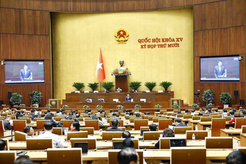 Kỳ họp thứ 10, Quốc hội khóa XV: Điều chỉnh Quy hoạch tổng thể quốc gia, phấn đấu đạt tăng trưởng hai con số - Ảnh 1.