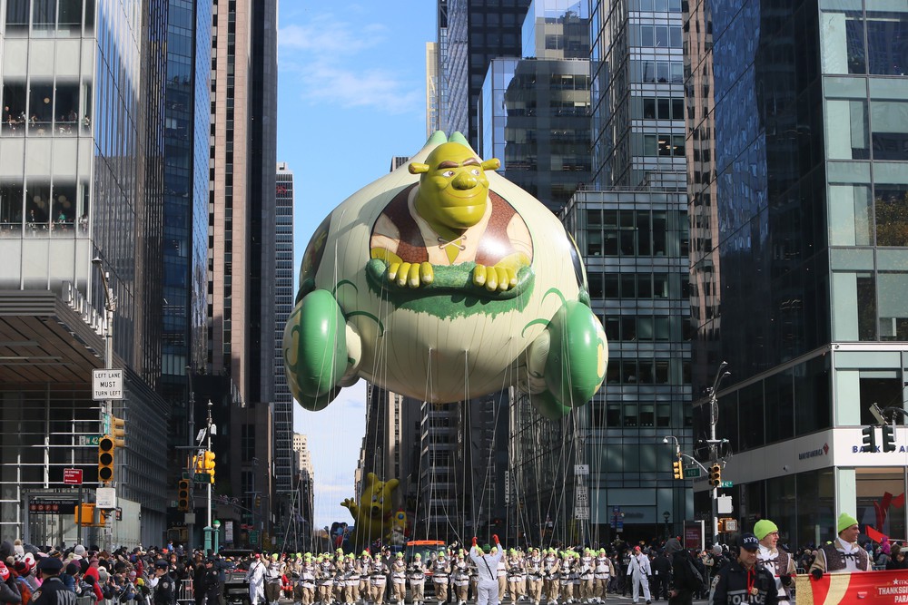 Rộn ràng không khí diễu hành đón lễ Tạ ơn tại New York (Mỹ) - Ảnh 2. Rộn ràng không khí diễu hành đón lễ Tạ ơn tại New York (Mỹ) - Ảnh 2.