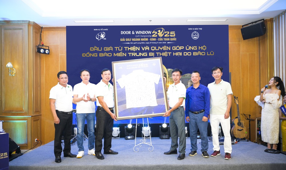 Bùng nổ cảm xúc - Giải Golf Ngành Nhôm – Kính – Cửa Toàn Quốc 2025 chính thức khép lại - Ảnh 4. Bùng nổ cảm xúc - Giải Golf Ngành Nhôm – Kính – Cửa Toàn Quốc 2025 chính thức khép lại - Ảnh 4.