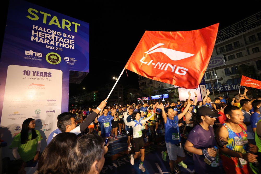 Dấu ấn mạnh mẽ của Li-Ning tại Giải Marathon Quốc tế Di sản Hạ Long 2025 - Ảnh 5. Dấu ấn mạnh mẽ của Li-Ning tại Giải Marathon Quốc tế Di sản Hạ Long 2025 - Ảnh 5.