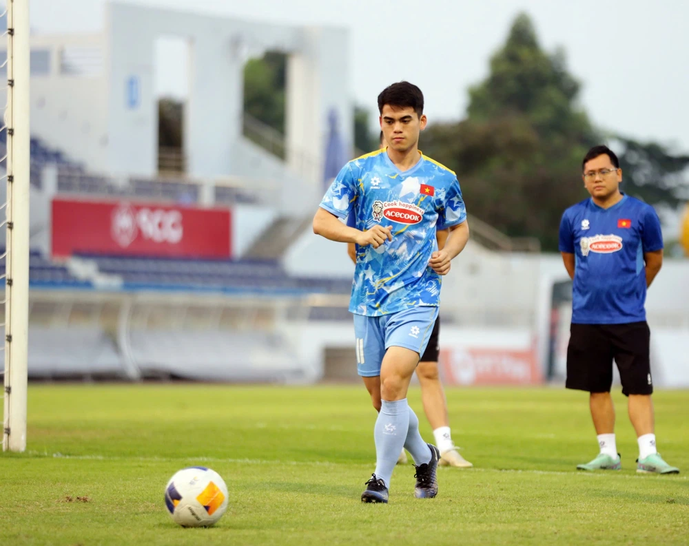 Văn Khang là đội trưởng, U22 Việt Nam chốt ban cán sự cho SEA Games 33 - Ảnh 1. Văn Khang là đội trưởng, U22 Việt Nam chốt ban cán sự cho SEA Games 33 - Ảnh 1.