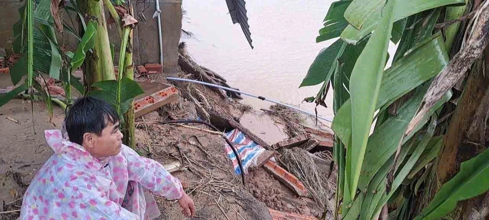 Lũ tạo ra nhánh sông mới trên dòng sông Ba, Đắk Lắk - Ảnh 4. Lũ tạo ra nhánh sông mới trên dòng sông Ba, Đắk Lắk - Ảnh 4.