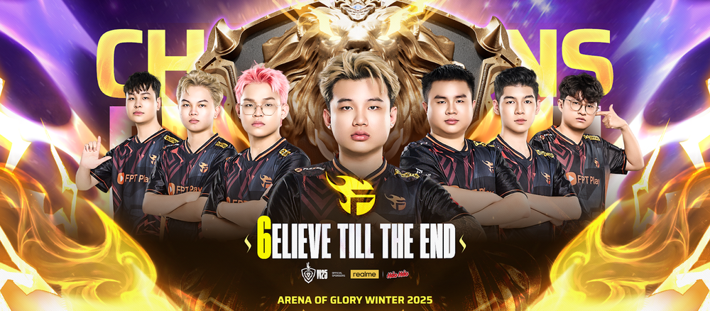 Thắng nghẹt thở Saigon Phantom với tỷ số 4 - 2, FPT x Flash là nhà vô địch Đấu Trường Danh Vọng mùa Đông 2025  - Ảnh 1.