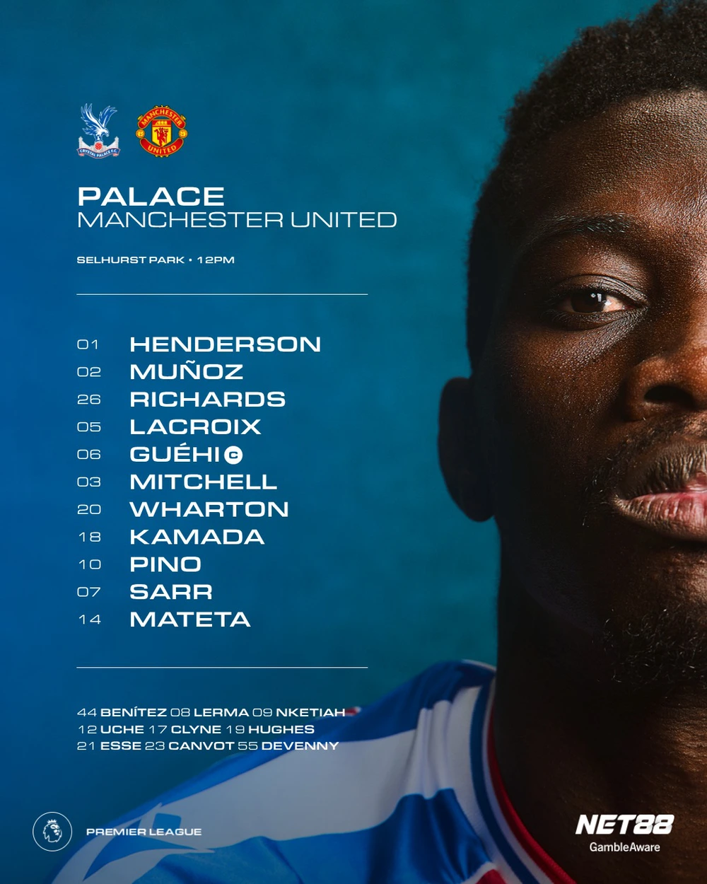 TRỰC TIẾP bóng đá Crystal Palace vs MU 19h hôm nay: Zirkzee, Mason Mount đá chính - Ảnh 3.