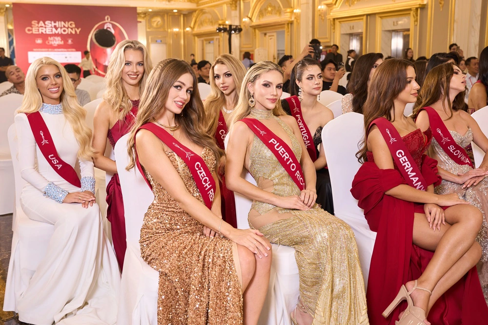 Mai Ngô và 38 người đẹp tranh tài tại Miss Charm 2025 - Ảnh 1. Mai Ngô và 38 người đẹp tranh tài tại Miss Charm 2025 - Ảnh 1.