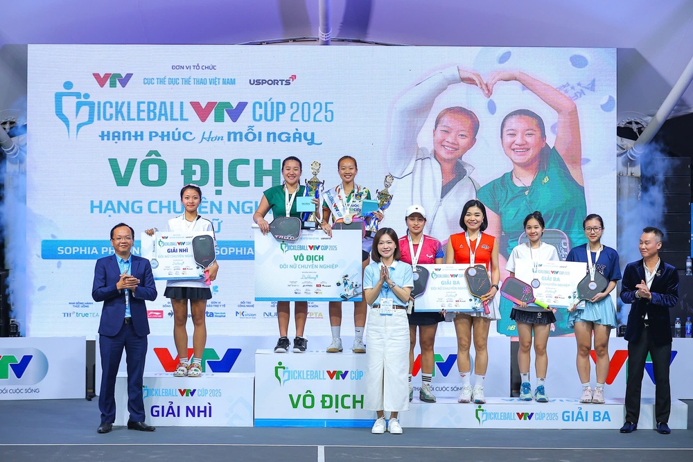 Kết thúc giải pickleball VTV Cúp 2025 - Ảnh 1.