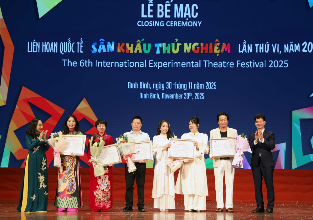Bế mạc Liên hoan quốc tế sân khấu thử nghiệm lần thứ VI - Ảnh 1.