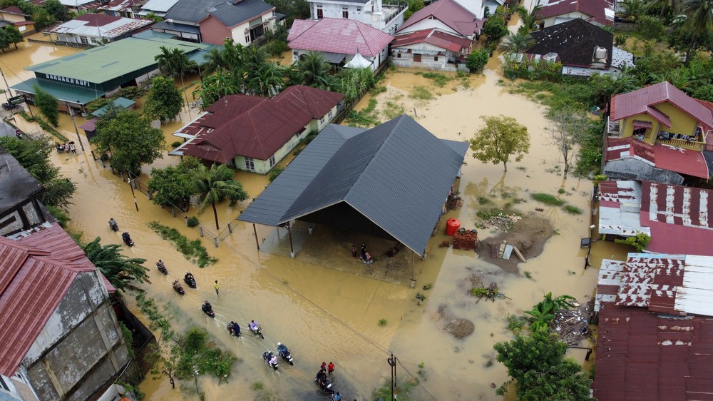 Indonesia triển khai hệ thống cảnh báo sớm thiên tai lũ lụt - Ảnh 1. Indonesia triển khai hệ thống cảnh báo sớm thiên tai lũ lụt - Ảnh 1.