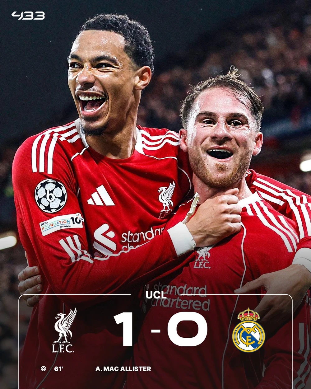 Kết quả bóng đá Cúp C1: Bayern Munich chơi thiếu người vẫn thắng PSG; Liverpool đánh bại Real Madrid - Ảnh 2. Kết quả bóng đá Cúp C1: Bayern Munich chơi thiếu người vẫn thắng PSG; Liverpool đánh bại Real Madrid - Ảnh 2.