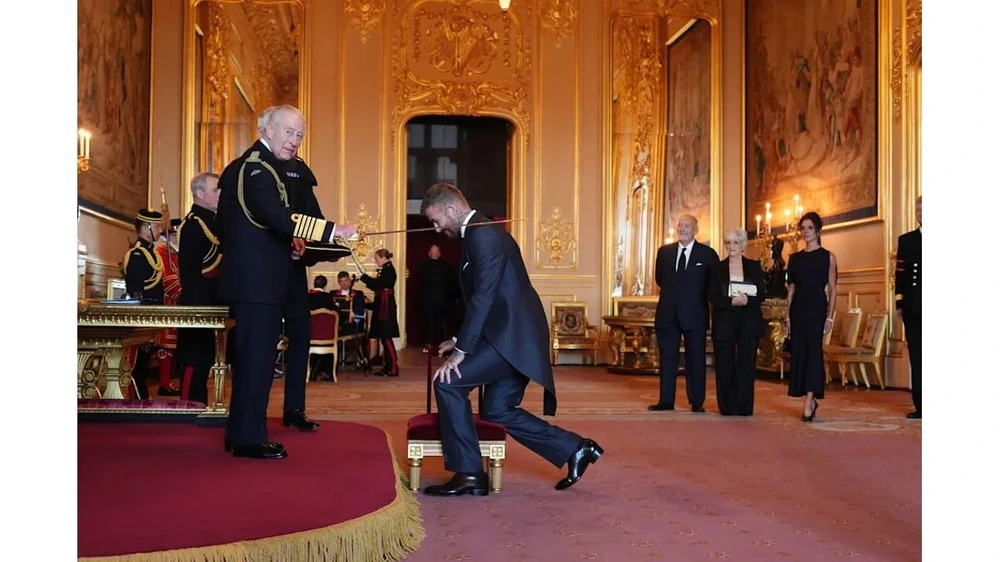 Cựu ngôi sao MU và tuyển Anh được phong tước Hiệp sĩ danh giá - Ảnh 1. Cựu ngôi sao MU và tuyển Anh được phong tước Hiệp sĩ danh giá - Ảnh 1.