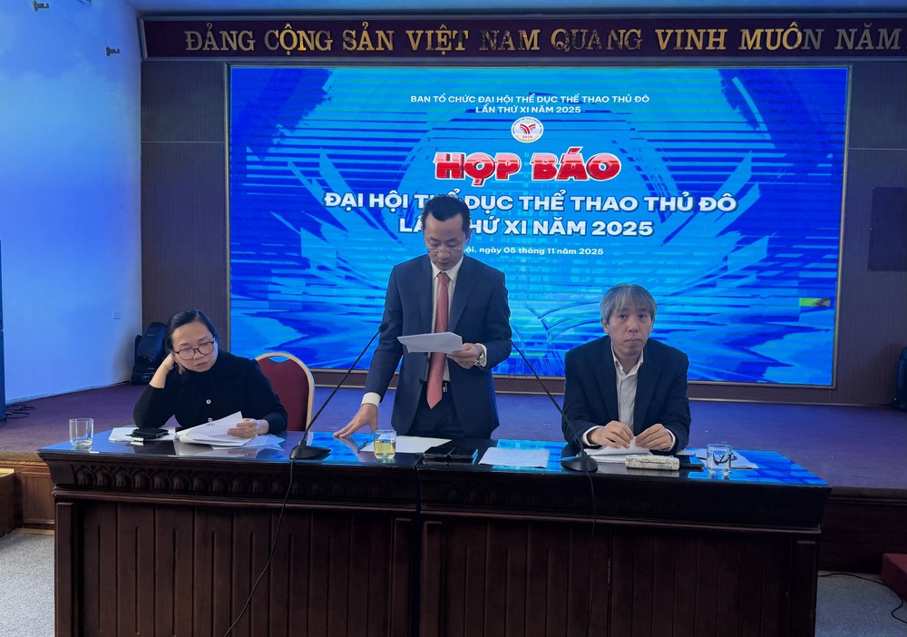 Đại hội Thể dục Thể thao Thủ đô lần thứ XI tổ chức 25 môn - Ảnh 1. Đại hội Thể dục Thể thao Thủ đô lần thứ XI tổ chức 25 môn - Ảnh 1.