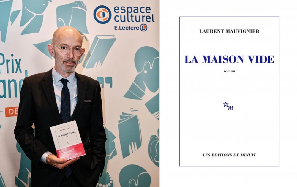 Giải Prix Goncourt 2025: Laurent Mauvignier tỏa sáng với &quot;La Maison vide&quot; - Ảnh 1.