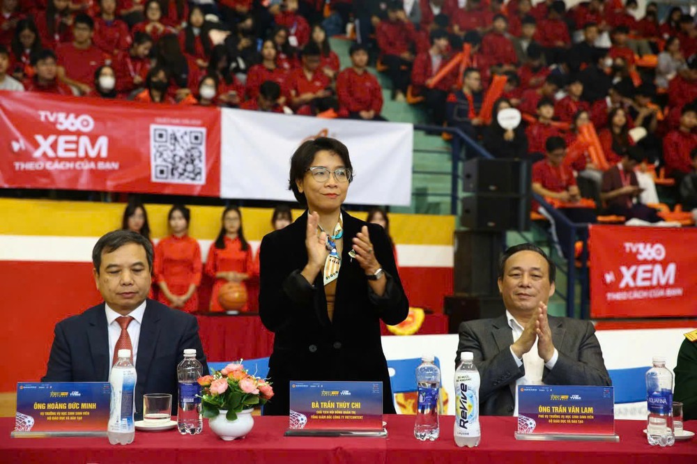 Khai mạc Giải Bóng rổ Sinh viên Toàn quốc năm 2025-Cúp TV360 - Ảnh 4.