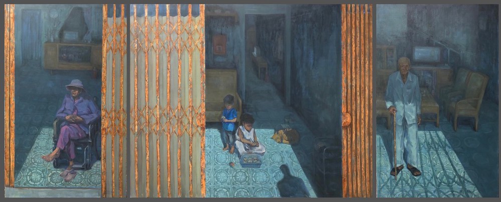 Họa sĩ Vũ Hoàng: Giải Vàng UOB và tiếng nói của hiện thực đô thị - Ảnh 7.