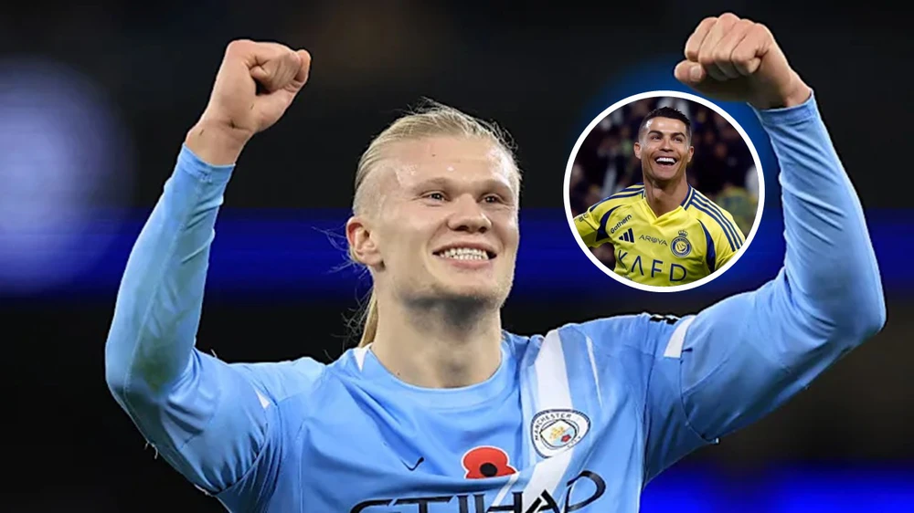 Vượt qua cả Ronaldo, Haaland làm điều không tưởng tại Champions League - Ảnh 1. Vượt qua cả Ronaldo, Haaland làm điều không tưởng tại Champions League - Ảnh 1.