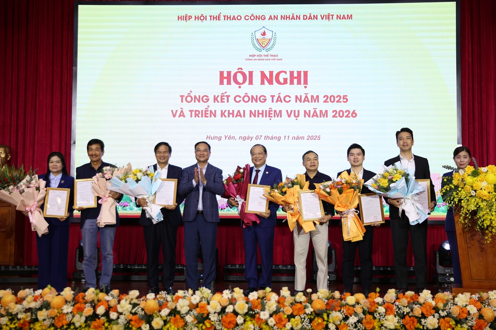 Hiệp hội Thể thao CAND tổng kết năm 2025 và hướng tới năm 2026 - Ảnh 1. Hiệp hội Thể thao CAND tổng kết năm 2025 và hướng tới năm 2026 - Ảnh 1.