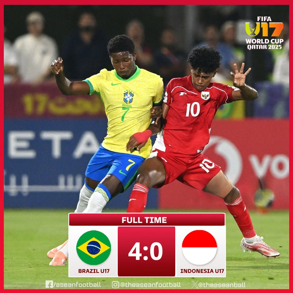 Thua tan nát ông lớn Nam Mỹ ở giải thế giới, Indonesia vẫn kỳ vọng lách qua khe cửa hẹp - Ảnh 1. Thua tan nát ông lớn Nam Mỹ ở giải thế giới, Indonesia vẫn kỳ vọng lách qua khe cửa hẹp - Ảnh 1.