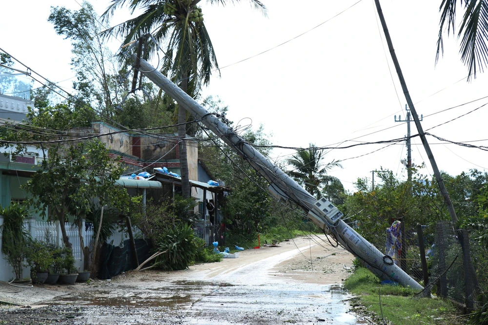 Đắk Lắk: Khẩn trương khắc phục thiệt hại do bão số 13 gây ra - Ảnh 6. Đắk Lắk: Khẩn trương khắc phục thiệt hại do bão số 13 gây ra - Ảnh 6.