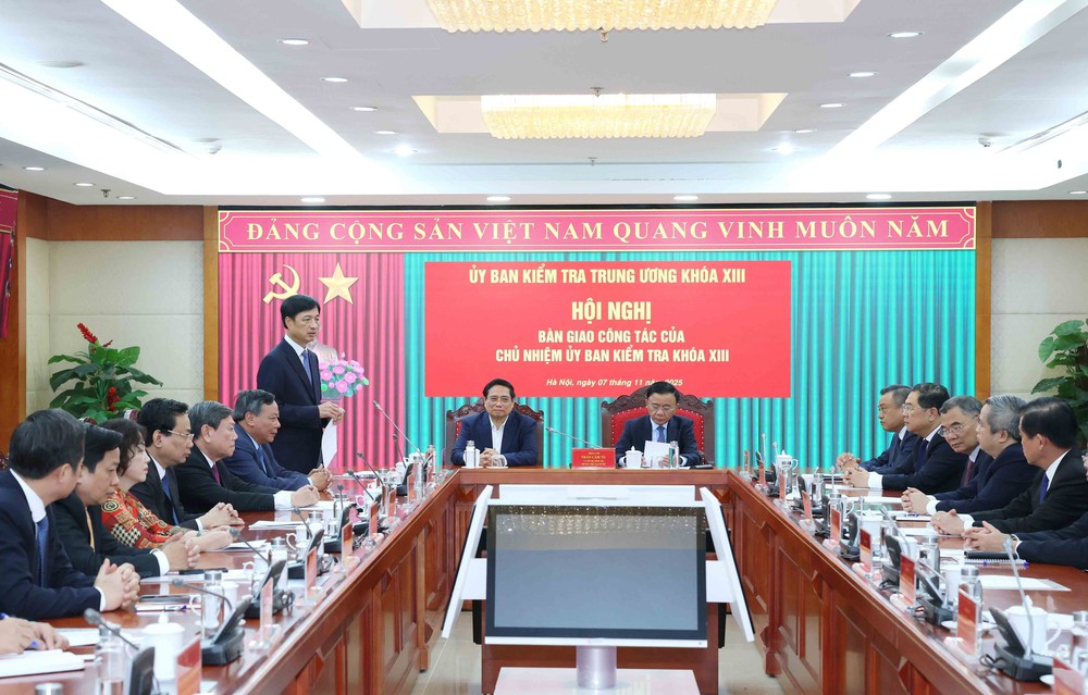 Hội nghị bàn giao công tác của Chủ nhiệm Ủy ban Kiểm tra Trung ương - Ảnh 5. Hội nghị bàn giao công tác của Chủ nhiệm Ủy ban Kiểm tra Trung ương - Ảnh 5.