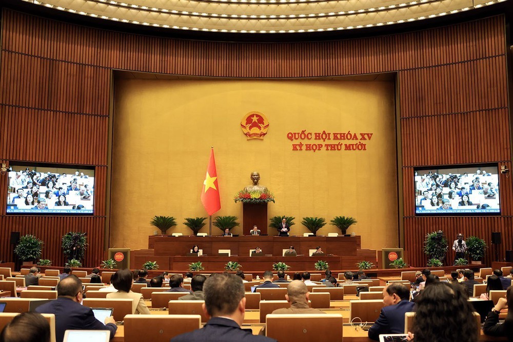 Kỳ họp thứ 10, Quốc hội khóa XV: Đề xuất bổ sung đầy đủ các hành vi bị nghiêm cấm về an ninh mạng - Ảnh 1. Kỳ họp thứ 10, Quốc hội khóa XV: Đề xuất bổ sung đầy đủ các hành vi bị nghiêm cấm về an ninh mạng - Ảnh 1.