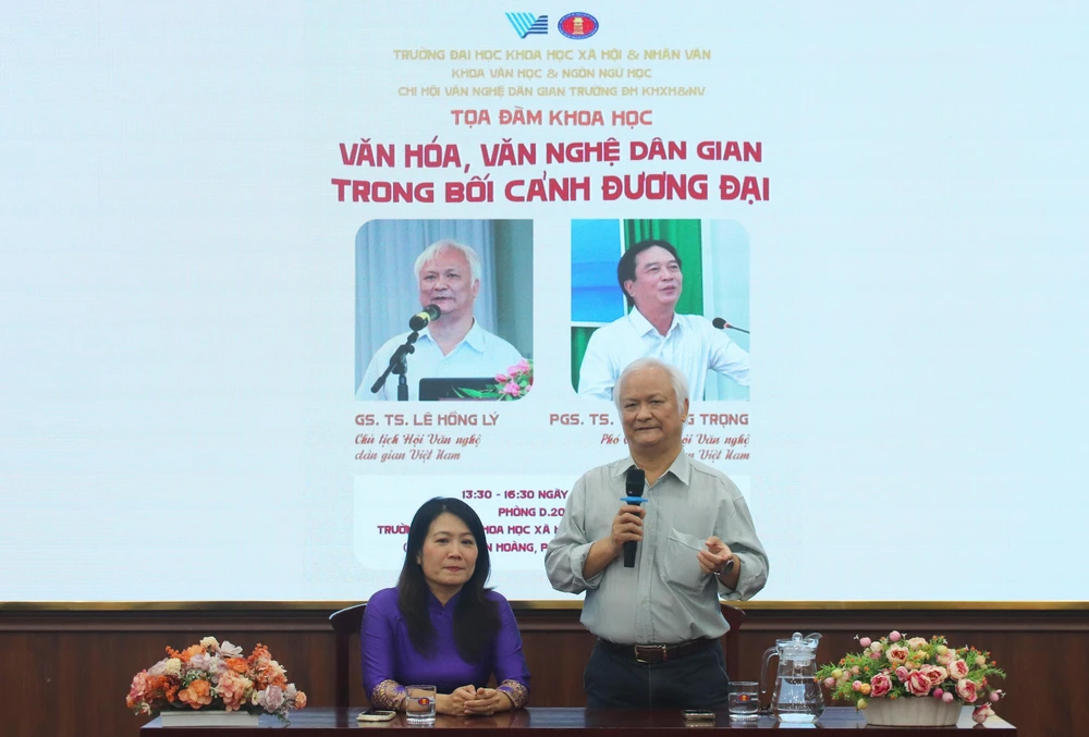 Văn hóa dân gian trong dòng chảy nghệ thuật đương đại - Ảnh 1. Văn hóa dân gian trong dòng chảy nghệ thuật đương đại - Ảnh 1.