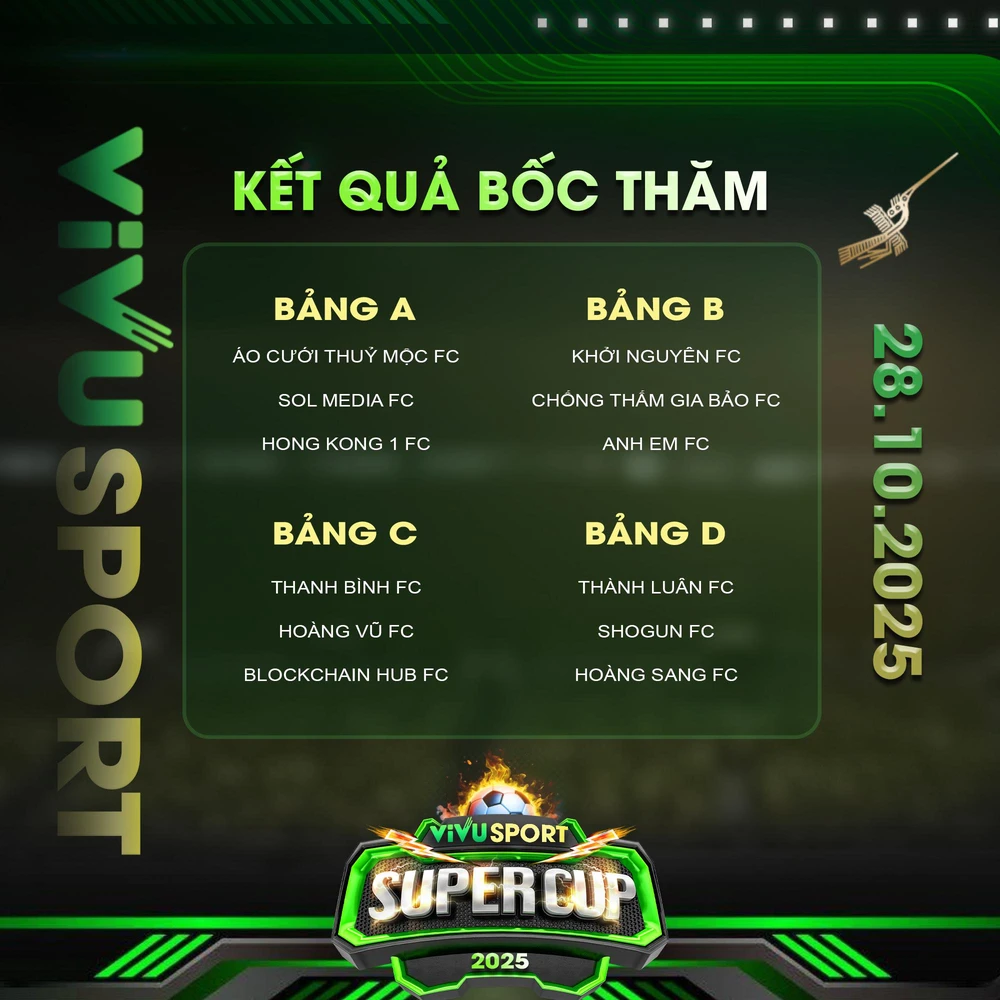 Sân phủi hóa sân khấu: Hồ Quang Hiếu mang "lửa" đến Vivu Sport Super Cup 2025 - Ảnh 3. Sân phủi hóa sân khấu: Hồ Quang Hiếu mang "lửa" đến Vivu Sport Super Cup 2025 - Ảnh 3.