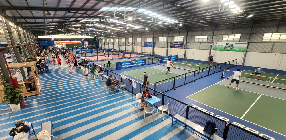 Giải Pickleball "Tăng yêu thương – Thêm vui khỏe" - Ảnh 3. Giải Pickleball "Tăng yêu thương – Thêm vui khỏe" - Ảnh 3.