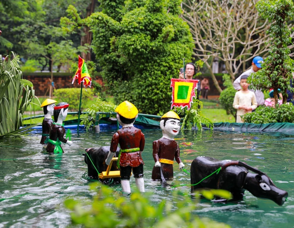 Festival Thăng Long - Hà Nội 2025: Khám phá nghệ thuật sân khấu dân gian Múa rối nước - Ảnh 3.