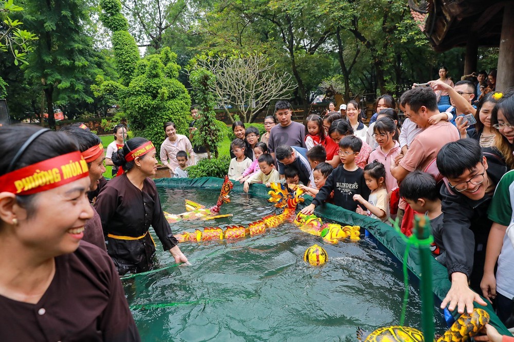 Festival Thăng Long - Hà Nội 2025: Khám phá nghệ thuật sân khấu dân gian Múa rối nước - Ảnh 9.