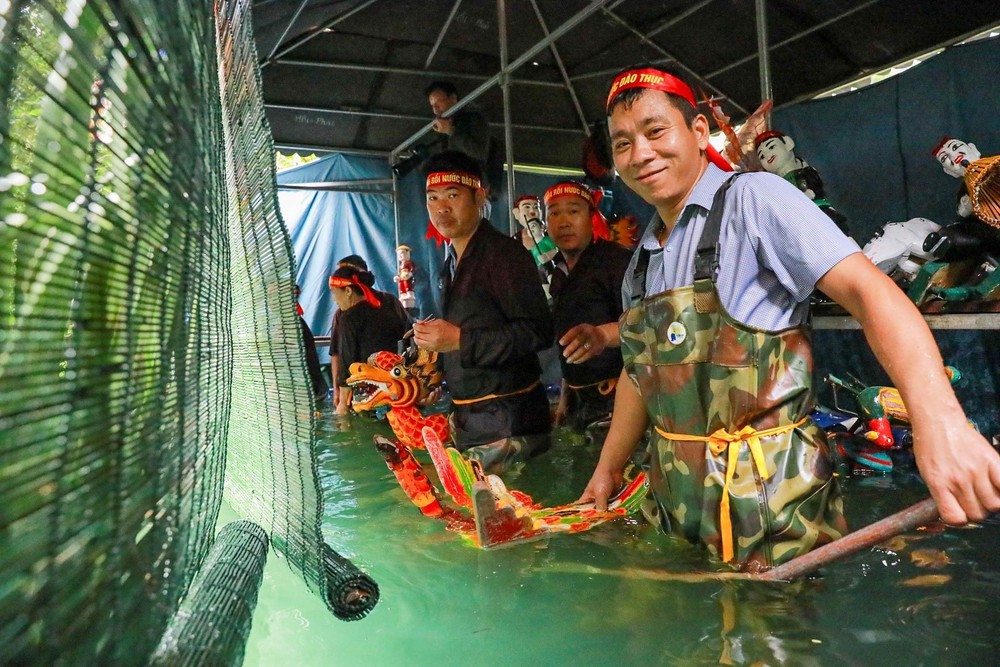 Festival Thăng Long - Hà Nội 2025: Khám phá nghệ thuật sân khấu dân gian Múa rối nước - Ảnh 6.