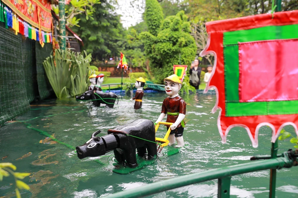 Festival Thăng Long - Hà Nội 2025: Khám phá nghệ thuật sân khấu dân gian Múa rối nước - Ảnh 2.