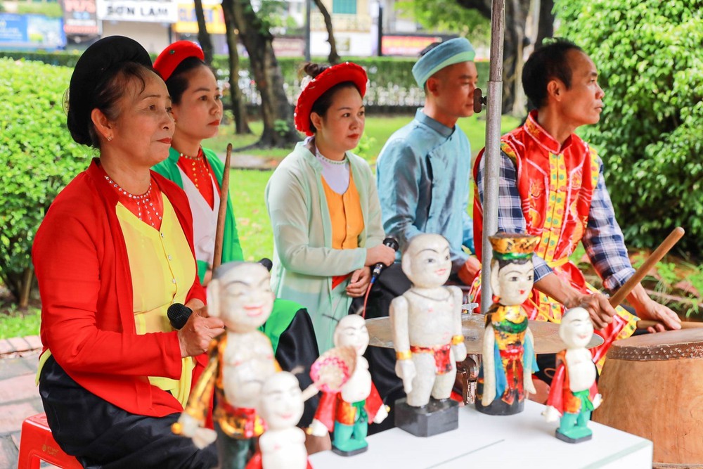Festival Thăng Long - Hà Nội 2025: Khám phá nghệ thuật sân khấu dân gian Múa rối nước - Ảnh 7.