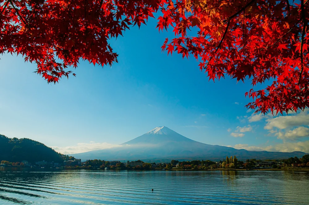 Vẻ đẹp ngỡ ngàng của núi Phú Sĩ mùa Thu - Ảnh 2. Vẻ đẹp ngỡ ngàng của núi Phú Sĩ mùa Thu - Ảnh 2.
