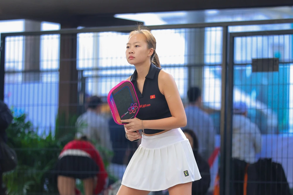 Chân dung Hoa khôi 17 tuổi của Giải Pickleball VTV Cúp 2025 - Ảnh 2.