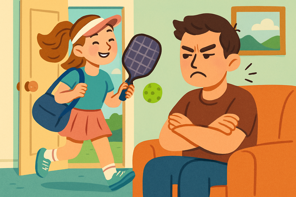 Vợ nghiện pickleball, chồng lên mạng than thở: 'Ngày nào cũng đi xé vé, cả tuần nhà không có bữa cơm tối' - Ảnh 1.