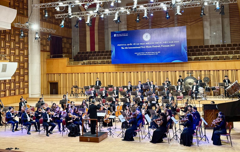 Bế mạc Festival quốc tế Âm nhạc Mới lần thứ IV, năm 2025 - Ảnh 2. Bế mạc Festival quốc tế Âm nhạc Mới lần thứ IV, năm 2025 - Ảnh 2.