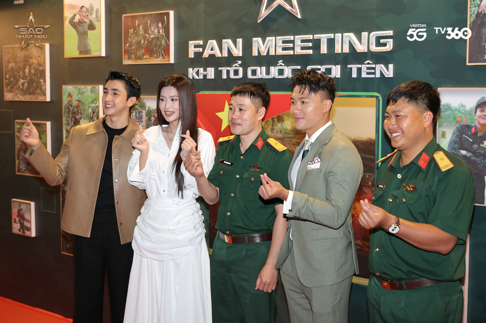 &quot;Sao nhập ngũ 2025&quot; tổ chức fan meeting tri ân khán giả - Ảnh 1.