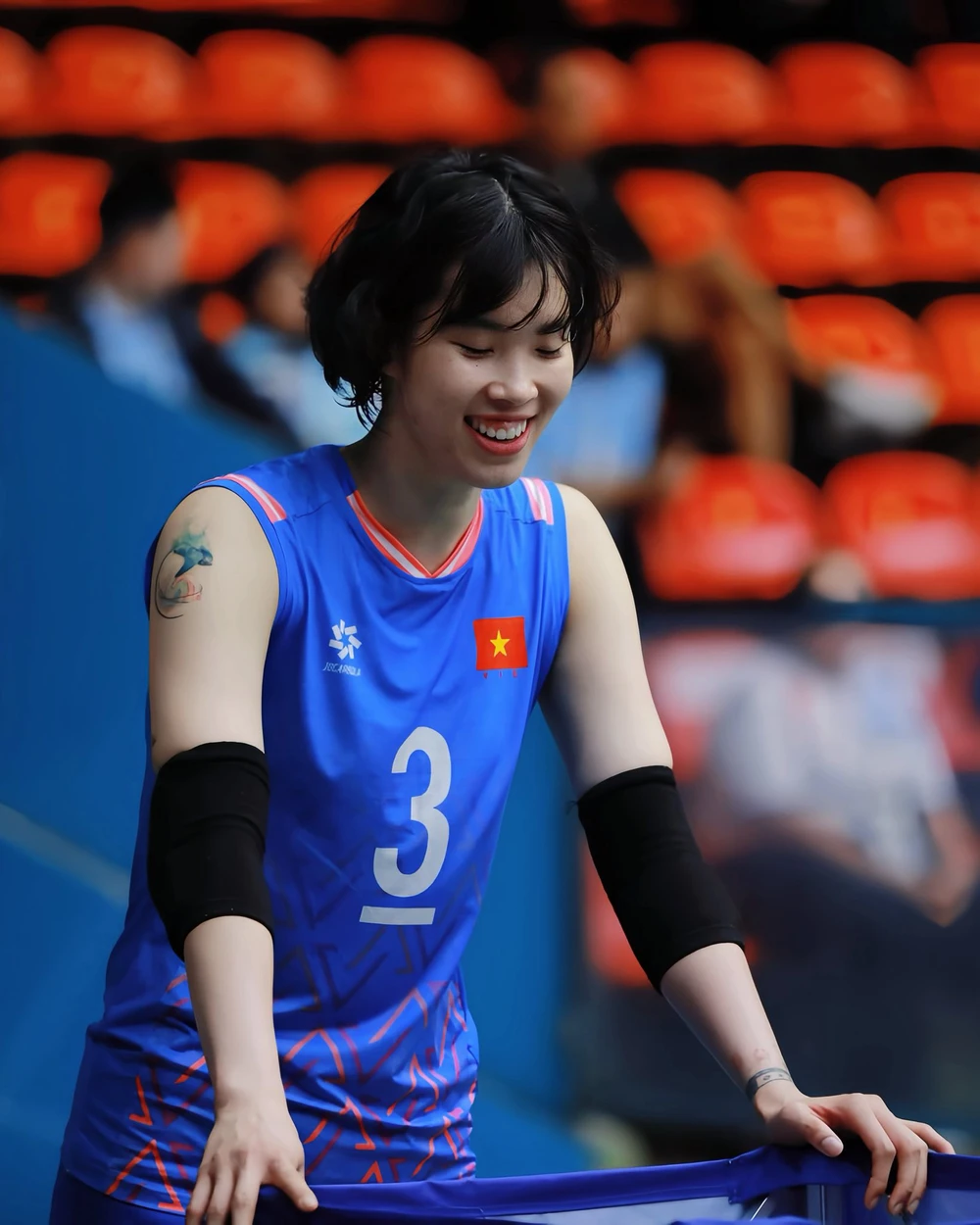 Chủ công Trần Thị Thanh Thúy gây bất ngờ lớn ở SEA Games 2025 - Ảnh 1. Chủ công Trần Thị Thanh Thúy gây bất ngờ lớn ở SEA Games 2025 - Ảnh 1.