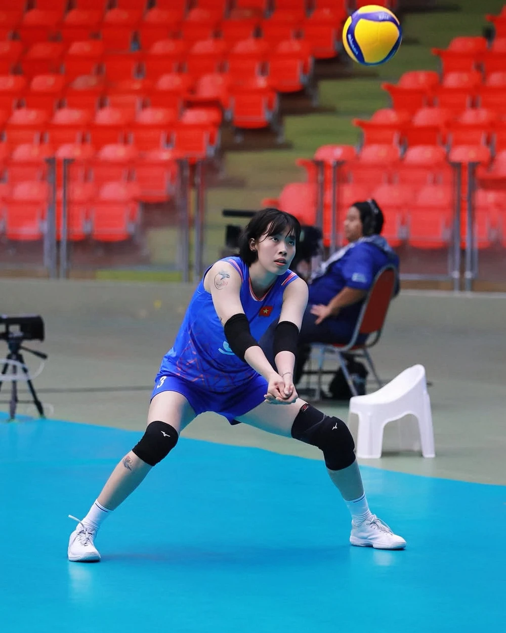 Chủ công Trần Thị Thanh Thúy gây bất ngờ lớn ở SEA Games 2025 - Ảnh 3. Chủ công Trần Thị Thanh Thúy gây bất ngờ lớn ở SEA Games 2025 - Ảnh 3.