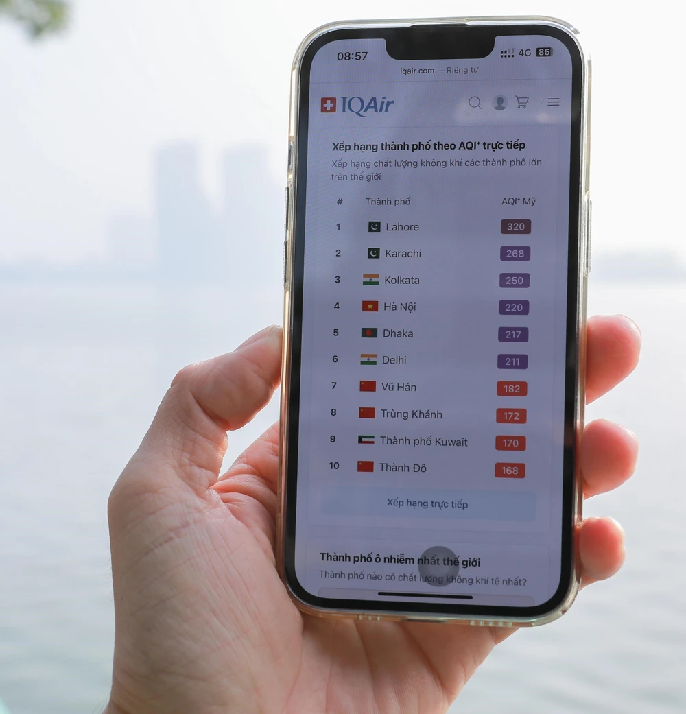 Báo động mùa "mù xám" đáng sợ ở Hà Nội - Ảnh 4. Báo động mùa "mù xám" đáng sợ ở Hà Nội - Ảnh 4.