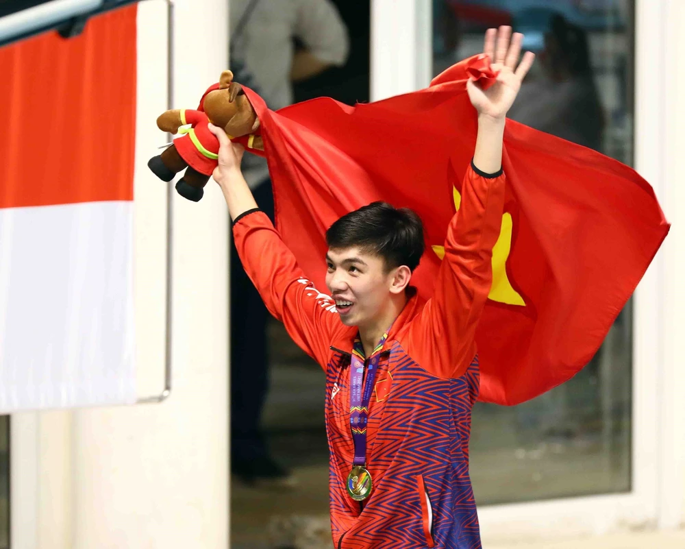 Kình ngư của Việt Nam lọt Top 11 vận động viên đáng chú ý ở SEA Games 2025 - Ảnh 1. Kình ngư của Việt Nam lọt Top 11 vận động viên đáng chú ý ở SEA Games 2025 - Ảnh 1.