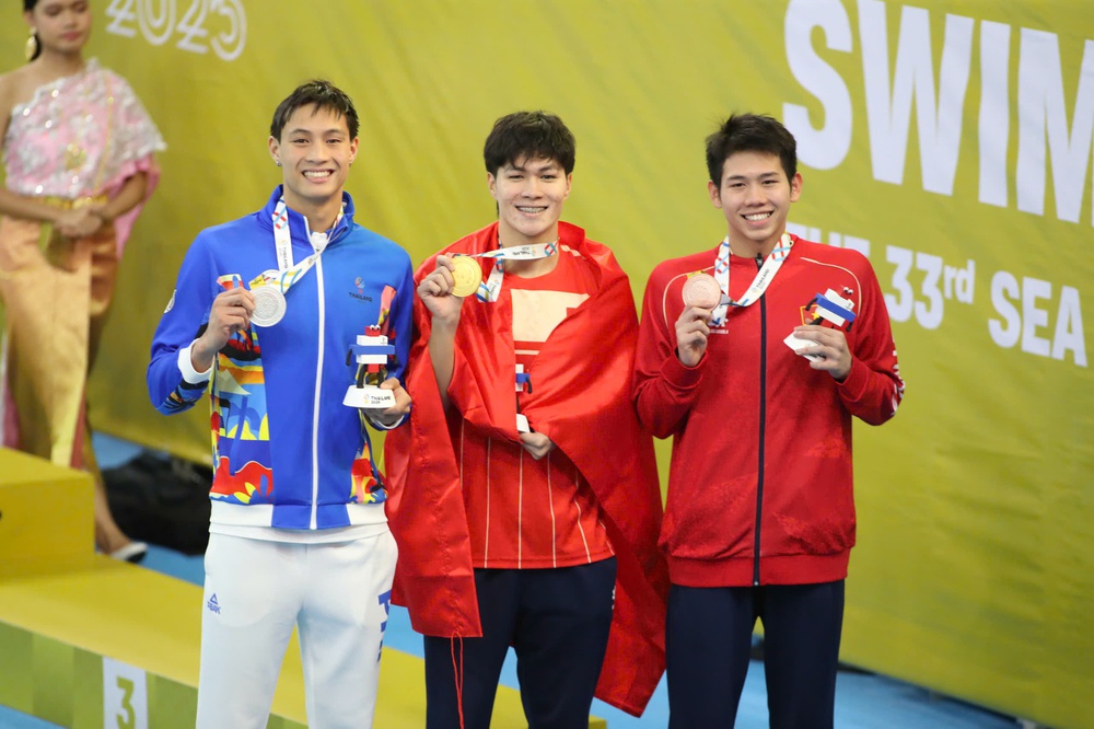 Xác định VĐV giành HCV thứ 3 cho Việt Nam trong ngày thi đấu đầu tiên của SEA Games 2025 - Ảnh 1. Xác định VĐV giành HCV thứ 3 cho Việt Nam trong ngày thi đấu đầu tiên của SEA Games 2025 - Ảnh 1.