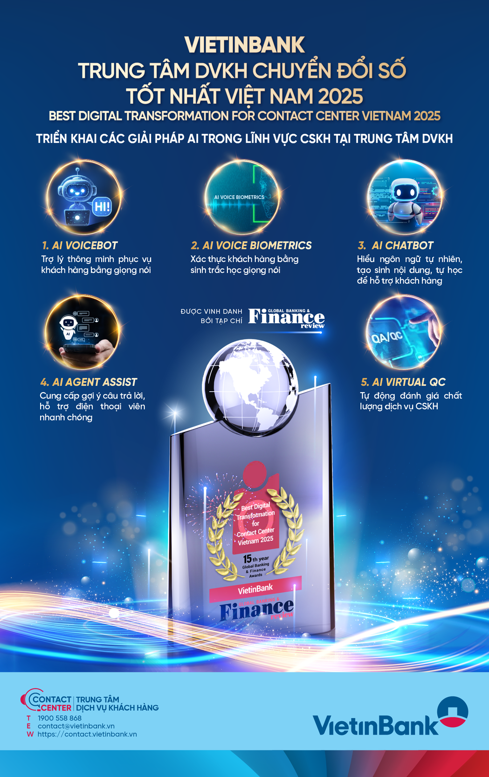 VietinBank giành giải thưởng quốc tế về trải nghiệm khách hàng - Ảnh 1. VietinBank giành giải thưởng quốc tế về trải nghiệm khách hàng - Ảnh 1.