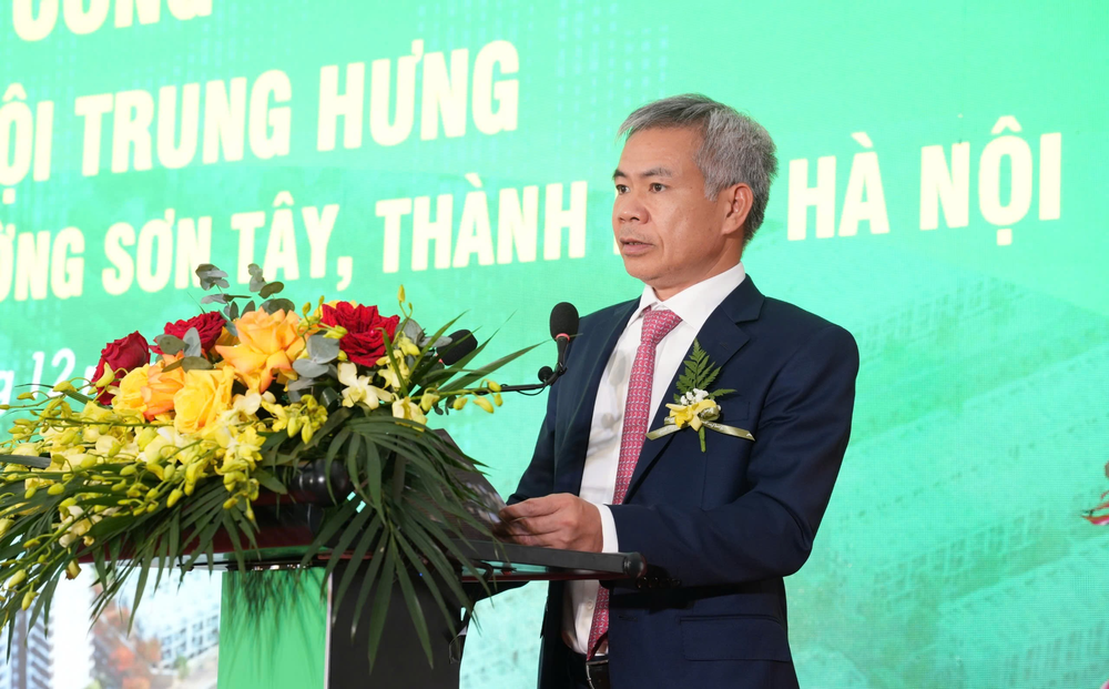 Lễ khởi công Dự án Trung Hưng tại KĐT HUD – Sơn Tây: Bước tiến mới trong phát triển an sinh đô thị - Ảnh 2.