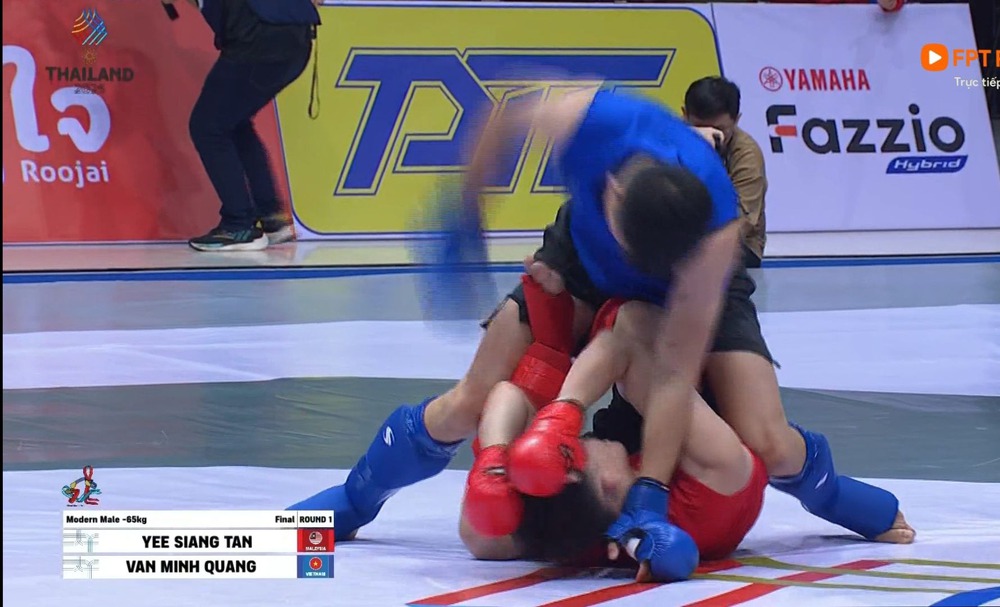Quàng Văn Minh giúp MMA Việt Nam giành HCV đầu tiên ở SEA Games 2025 - Ảnh 1. Quàng Văn Minh giúp MMA Việt Nam giành HCV đầu tiên ở SEA Games 2025 - Ảnh 1.